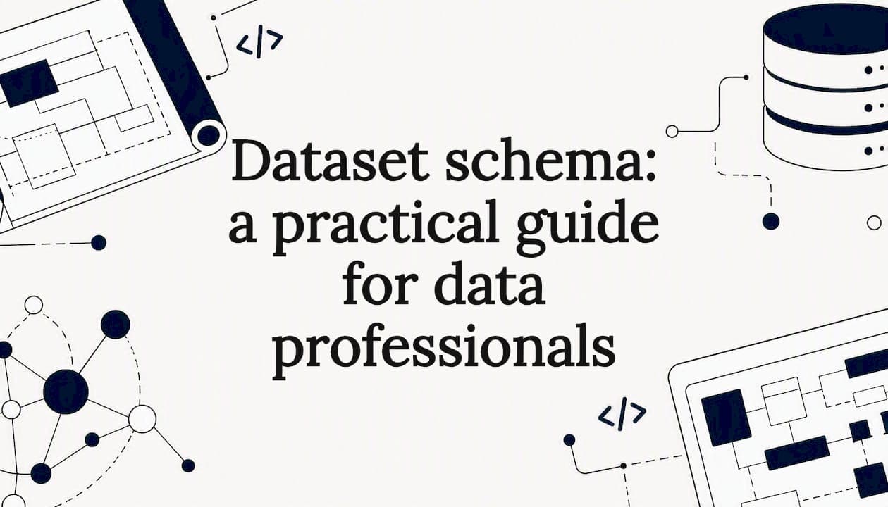 Dataset schema: a practical guide for data professionals