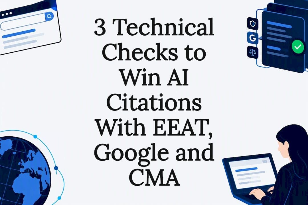 3 Technical Checks to Win AI Citations With EEAT, Google and CMA