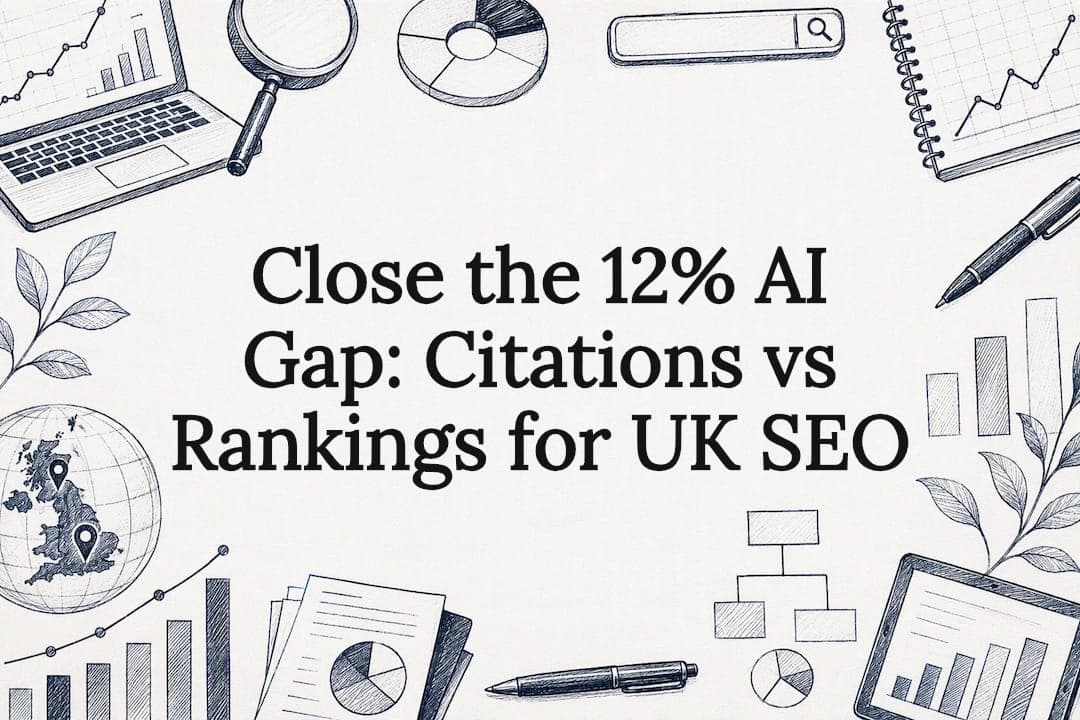 Close the 12% AI Gap: Citations vs Rankings for UK SEO