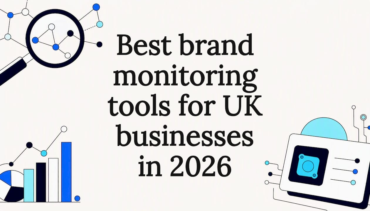 Decorative title card illustration for AI monitoring tools