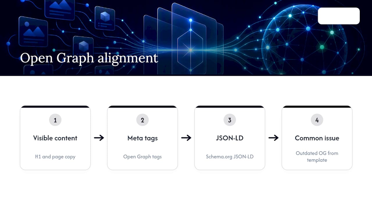 How does Cited approach Open Graph for AI visibility? — overview diagram
